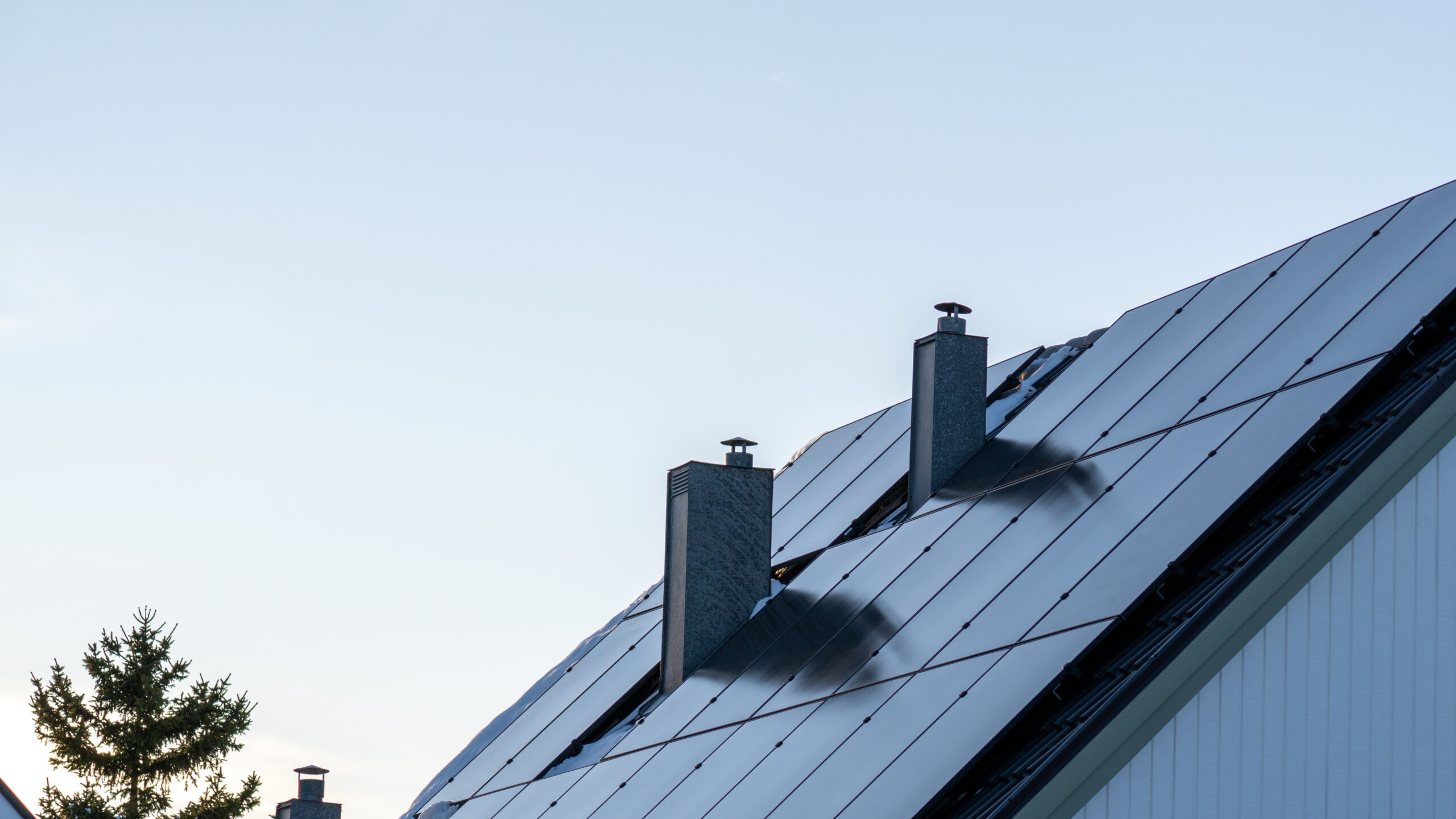 v solceller på tak från ppam solkraft