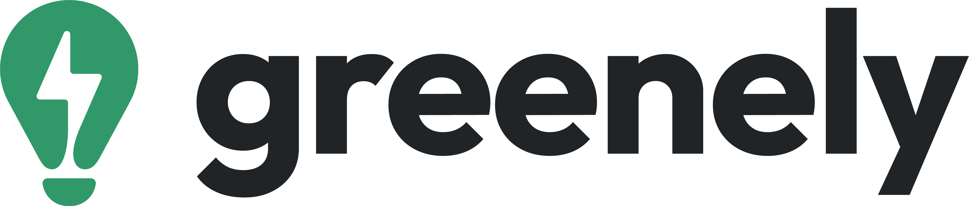Greenely x Pixii logotyp svart