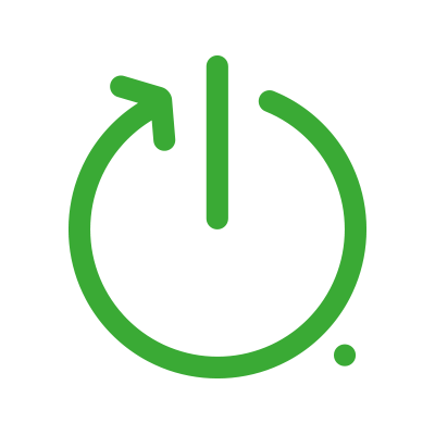 Symbol – Återanvänd ppam icon green