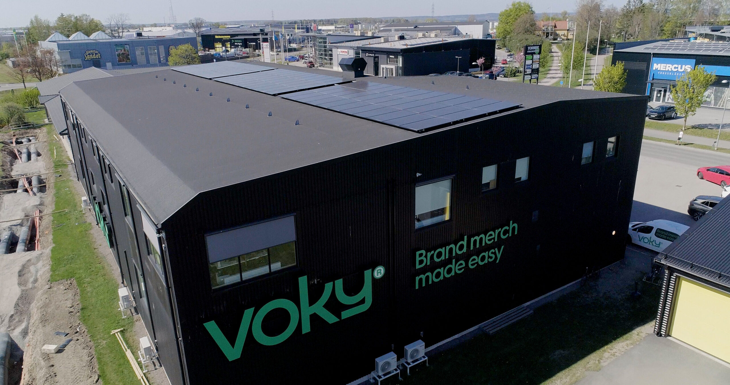 Voky, Linköping, Solcellsanläggning